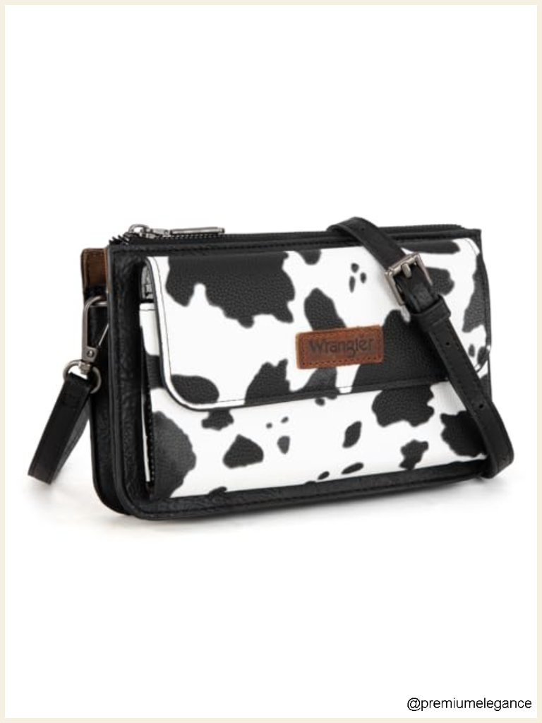 Rfid Crossbody Wallet Purse With Detachable Strap Faux Leather Clutch